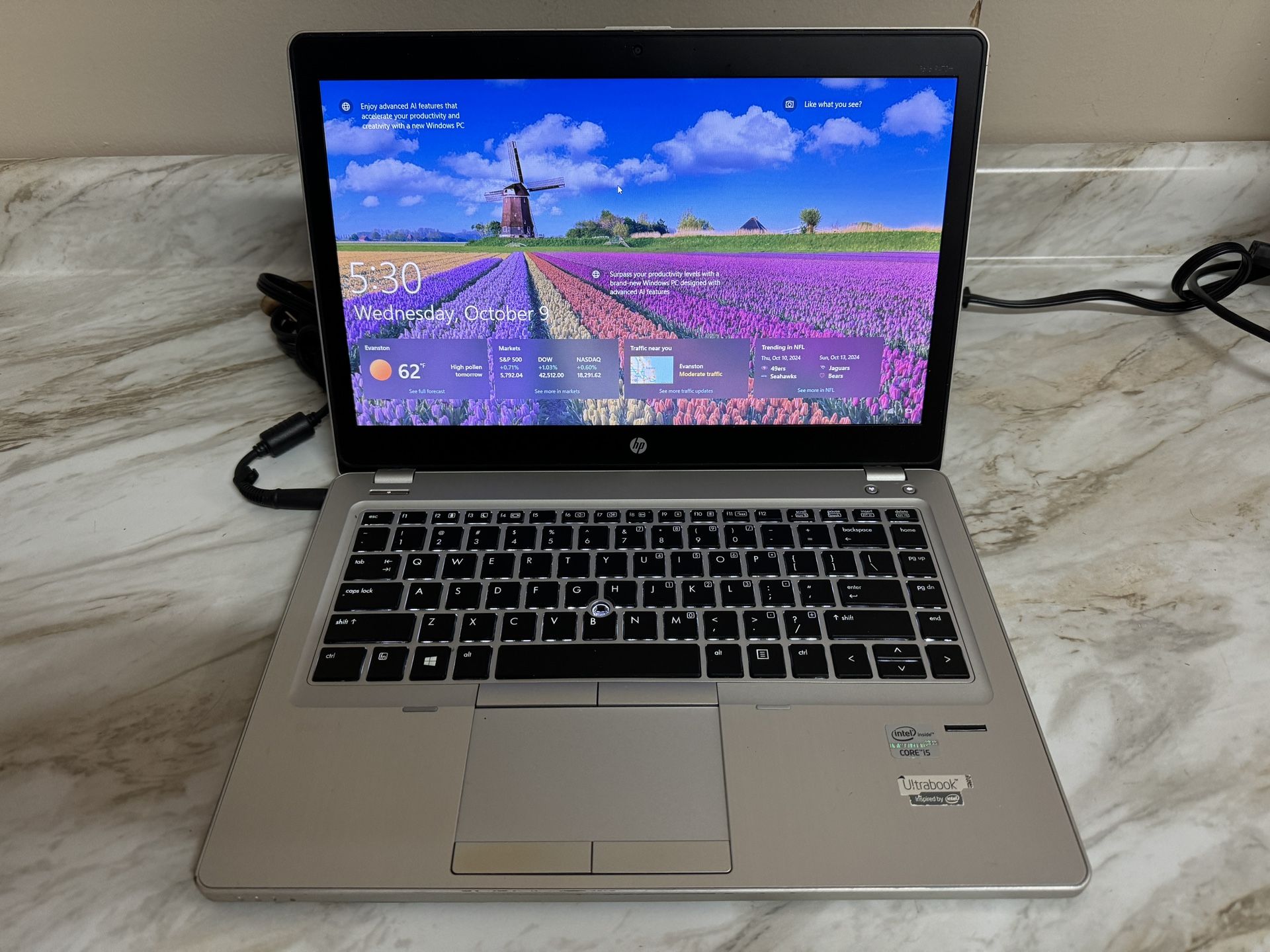 HP EliteBook Folio 9470m 14'' Core i5 - 12GB RAM 512GB SSD Laptop - Win 10