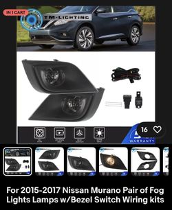 Nissan Murano Fog Light Kit