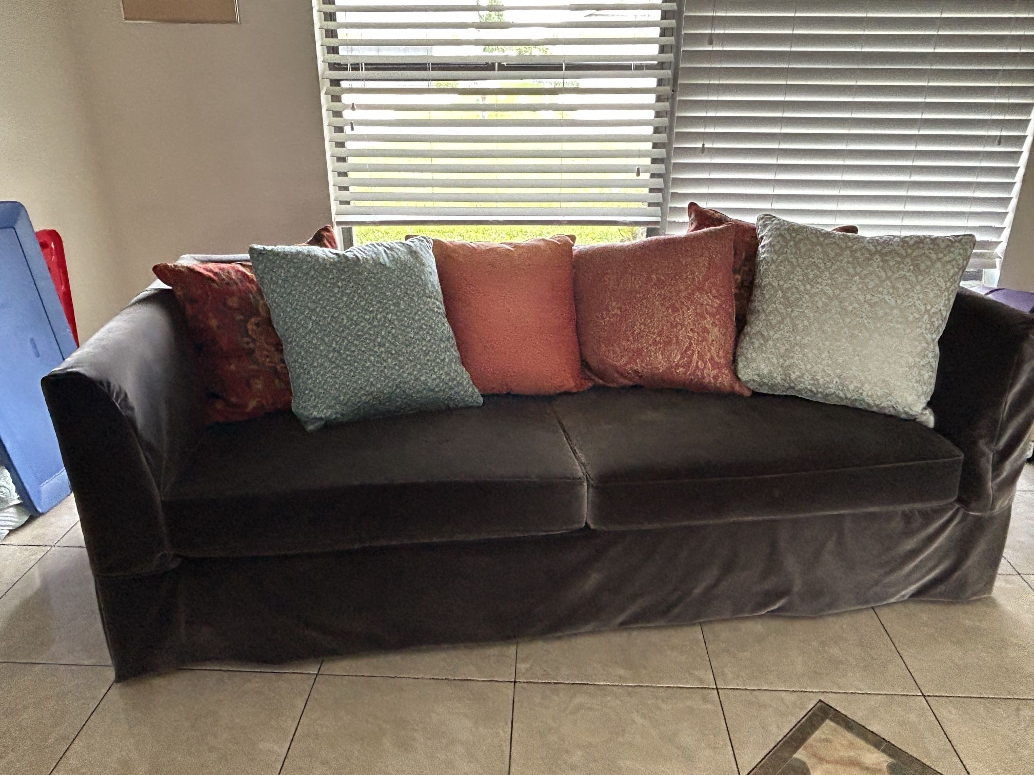 Custom Made Slipcover Sofa