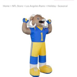 Mascota Inflable De Los RAMS