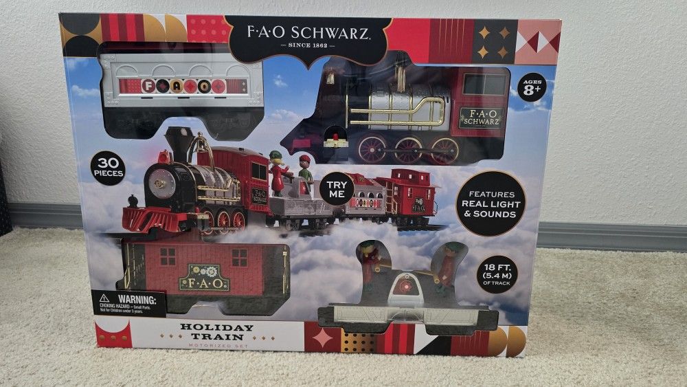 Holiday Express . Vintage G-Scale Train Set - FAO Schwarz