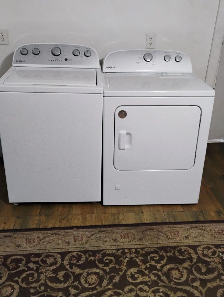 Whirlpool Washer And Elect Dryer Matching Set Delivery And Installation Is Free