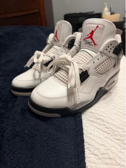 Jordan 4 white cements