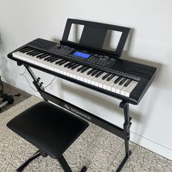 Donner Keyboard With Stand And stool 