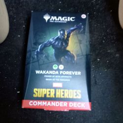 Magic Marvel Superheroes Wakanda Forever Commander Deck $50