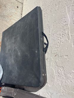 Small folding table used