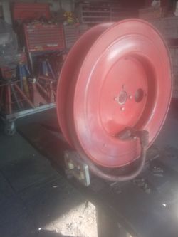 Big hose and reel