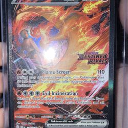 Team Rocket's Moltres Ex #229 Pokemon Destined Rivals