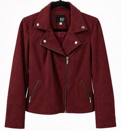 KUT from the Kloth Eveline Suede Jacket