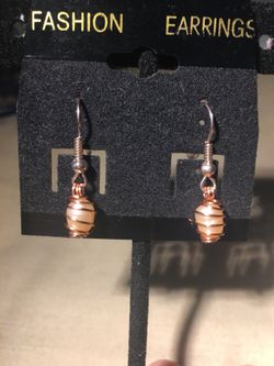 cultured pearl earrings