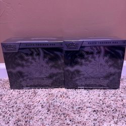 2 pitch black pokemon etbs Send offer