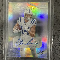 Alec pierce autograph card