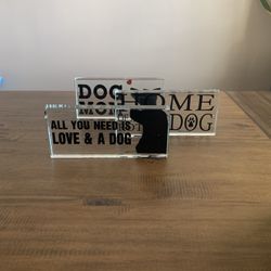 Decorative Dog Signs
