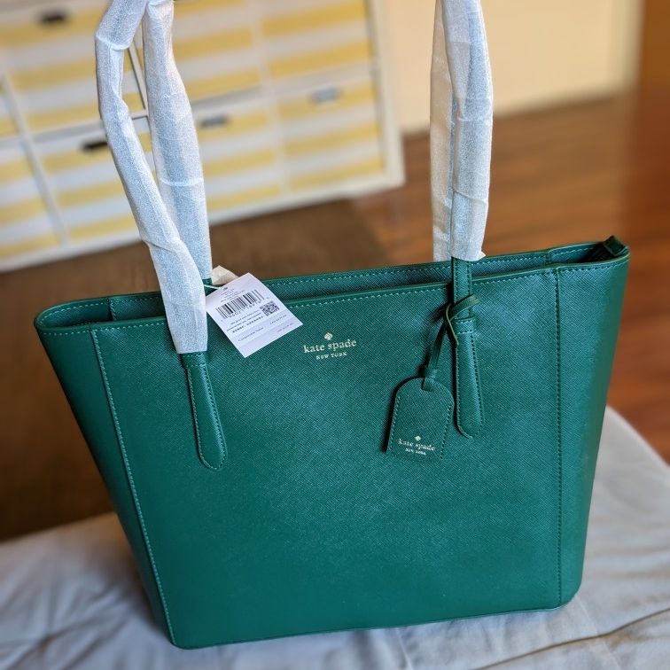Kate Spade Green Schuyler Tote for Sale in Yonkers NY OfferUp
