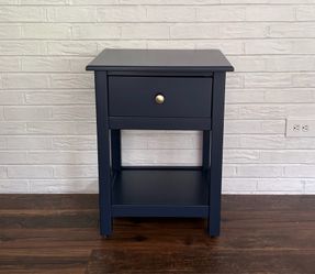 Navy Nightstand