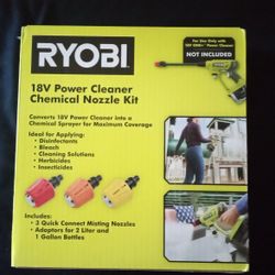 18 V Power Cleaner Chemical Nozzle Only Kit 