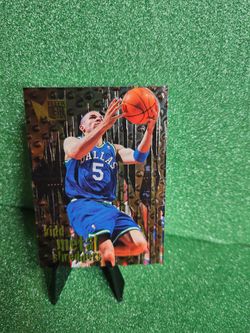 Jason Kidd Fleer Metal Shredders Dallas Mavericks Card
