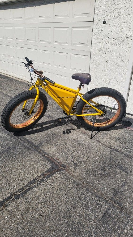 Sondors Electric Bicycle (Original Fat E-Bike) - PARTS ONLY