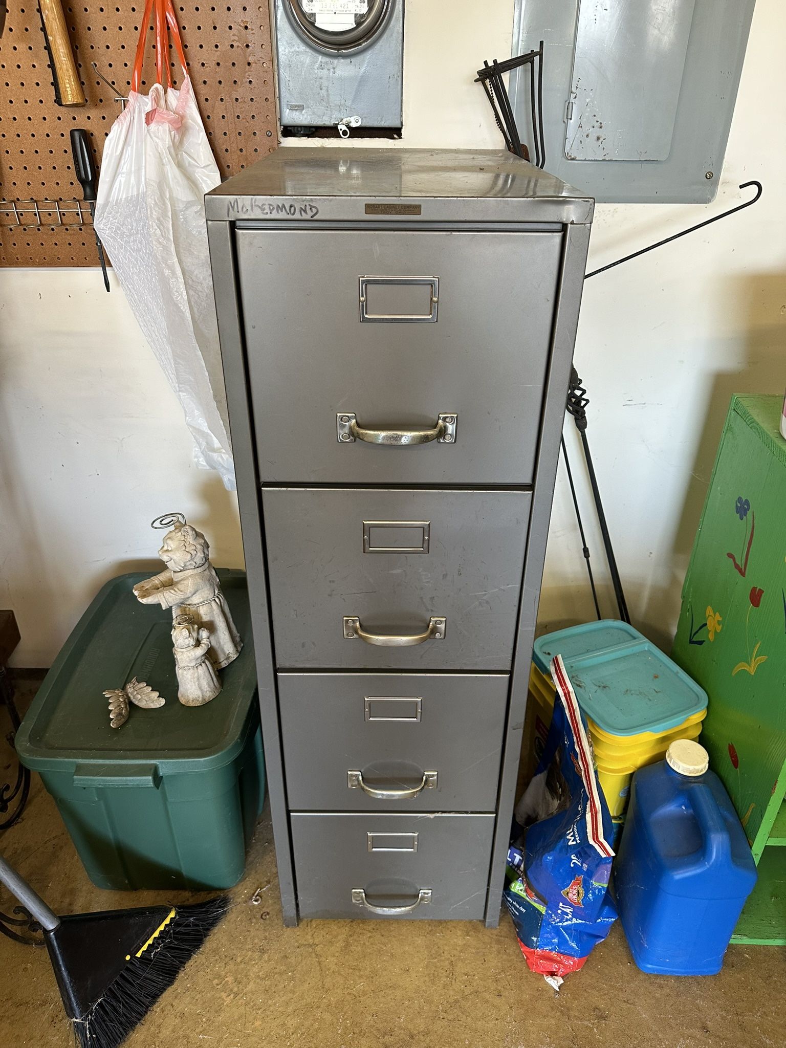 4 Drawer Tall Filing Cabinet