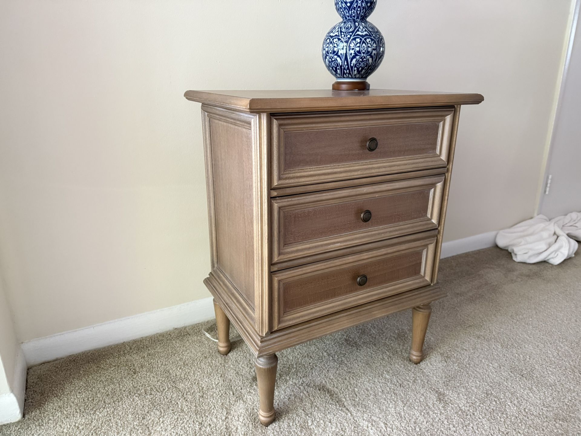 Side Table Wood With Drawers - Ballard Designs
