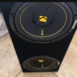 Two 10 Inch Kicker Comp 