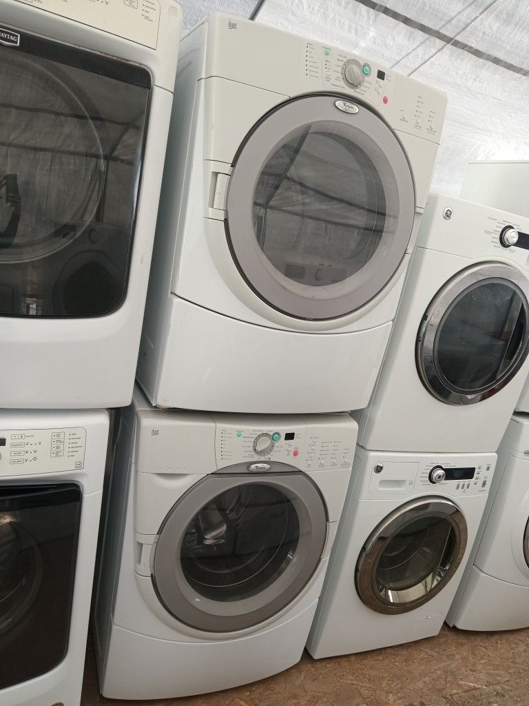 Whirlpool Front Load Washer And Dryer Set Both Works Good 👍