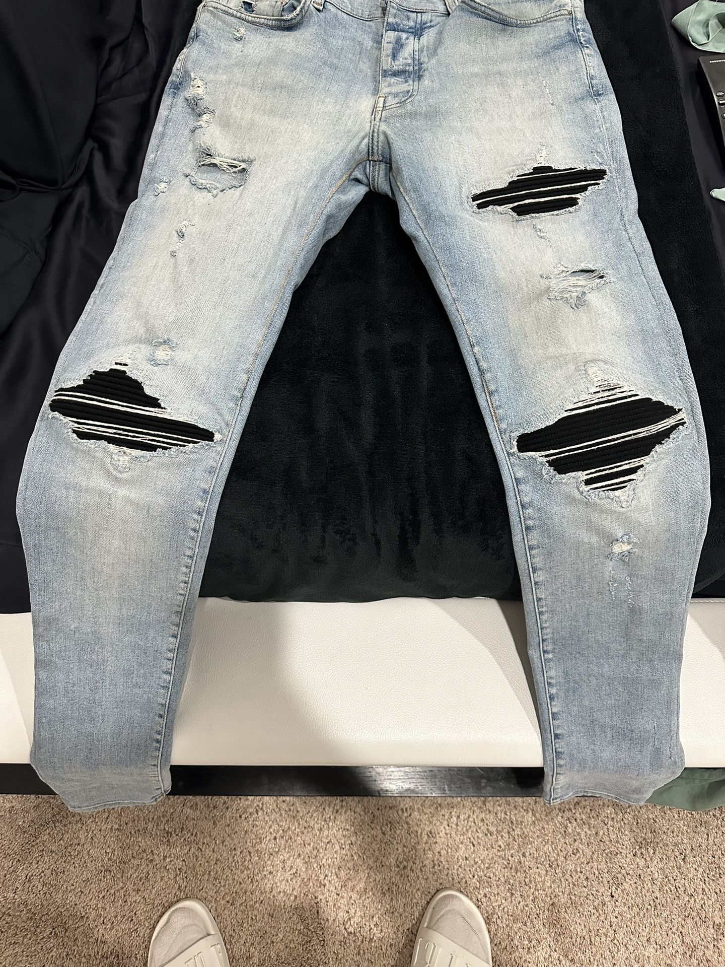 Amiri Jeans 100 Percent Authentic Size 34 Tailored To A 32 For