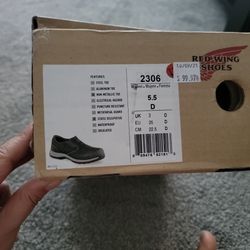 Size 5.5 Redwing ESD Shoes 