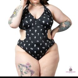 Killstar - Rebel Fate Swimsuit, 2XL (20/22), New!