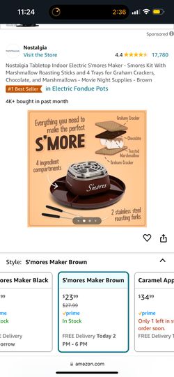 ELECTRIC S’MORE MAKER