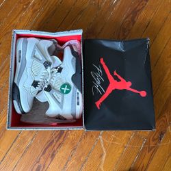White cement jordan 4s