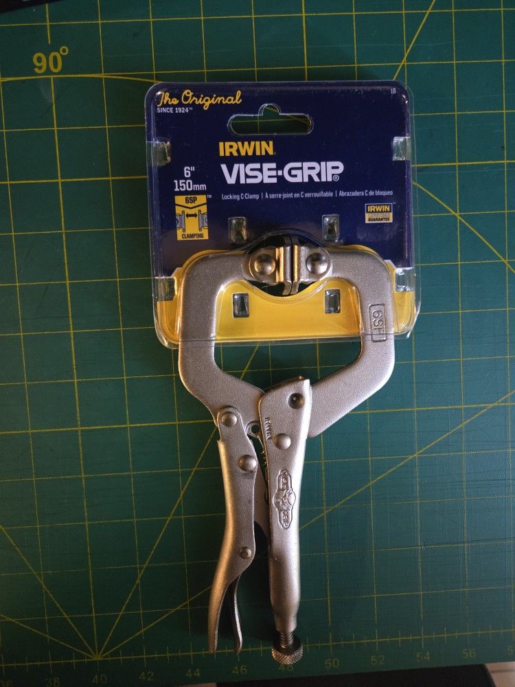 Irwin Vise-Grip 6" (150mm) Locking C-Clamp .