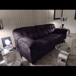 Micro Suede XL Sofa And Love Seat 