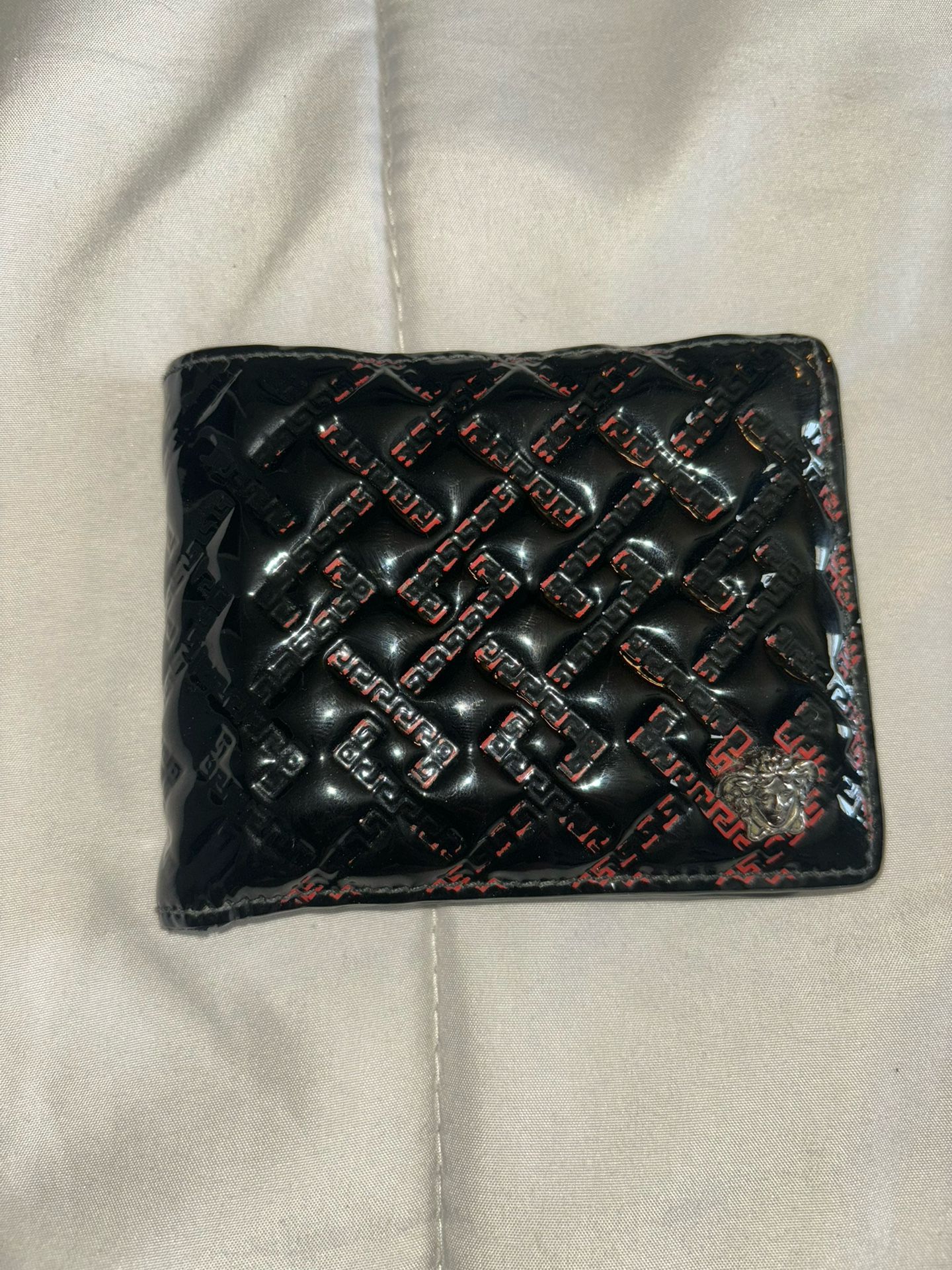 Versace Patent Leather Wallet 