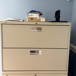 2 Drawer File Cabinet 