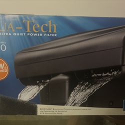 Aqua TechUltra Quiet Power Filter & Extra a Box of Replacement Filters