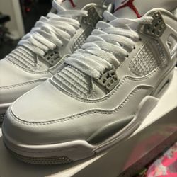 Jordan 4 White Oreo Sz 10 R3ps In Haltom 