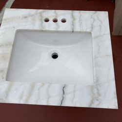 Home Decorator Collection Vanity 25 In. W X 22 in. D New 