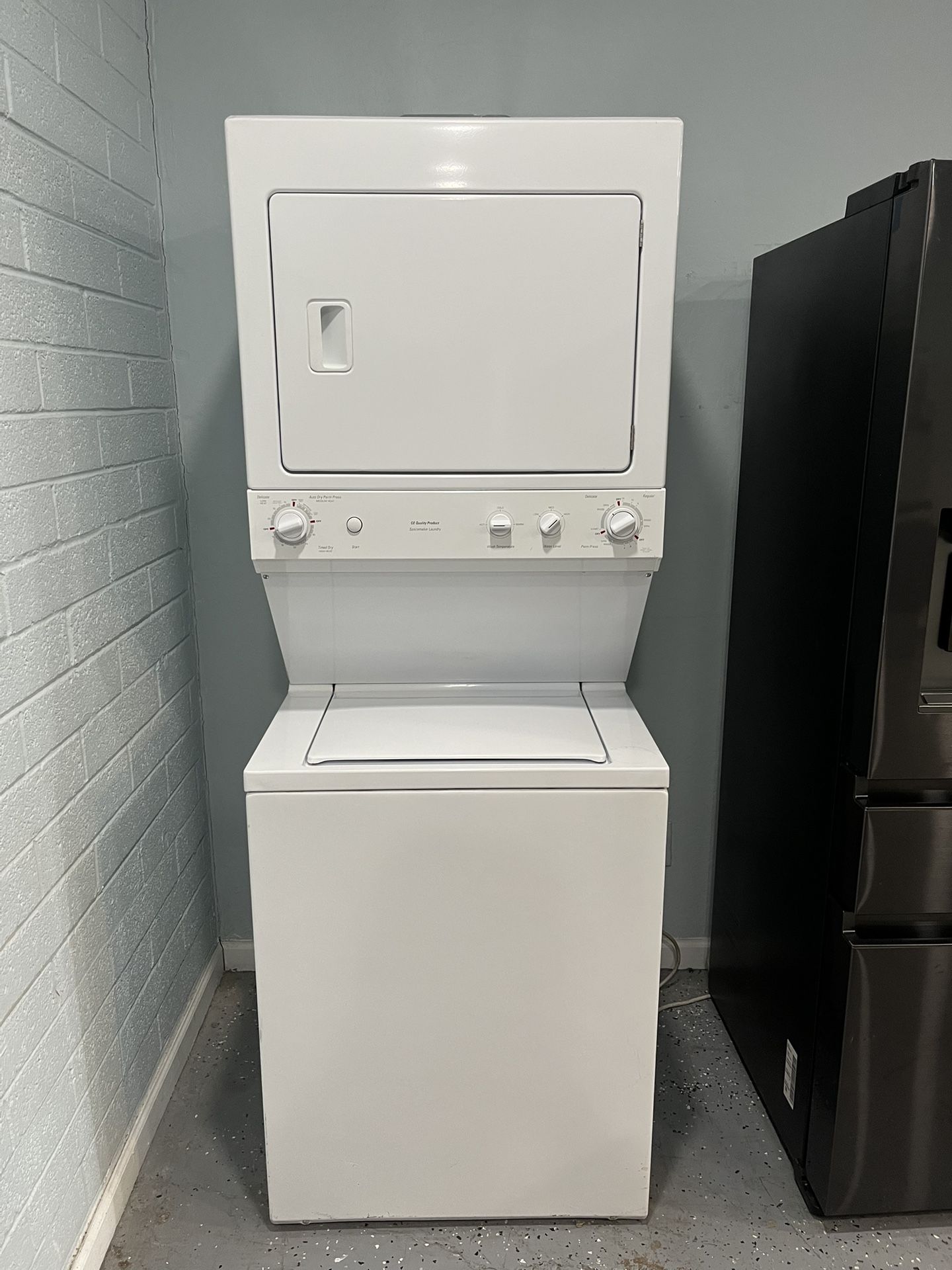 GE Laundry Center with Gas Dryer ๐ฅ๐งบ