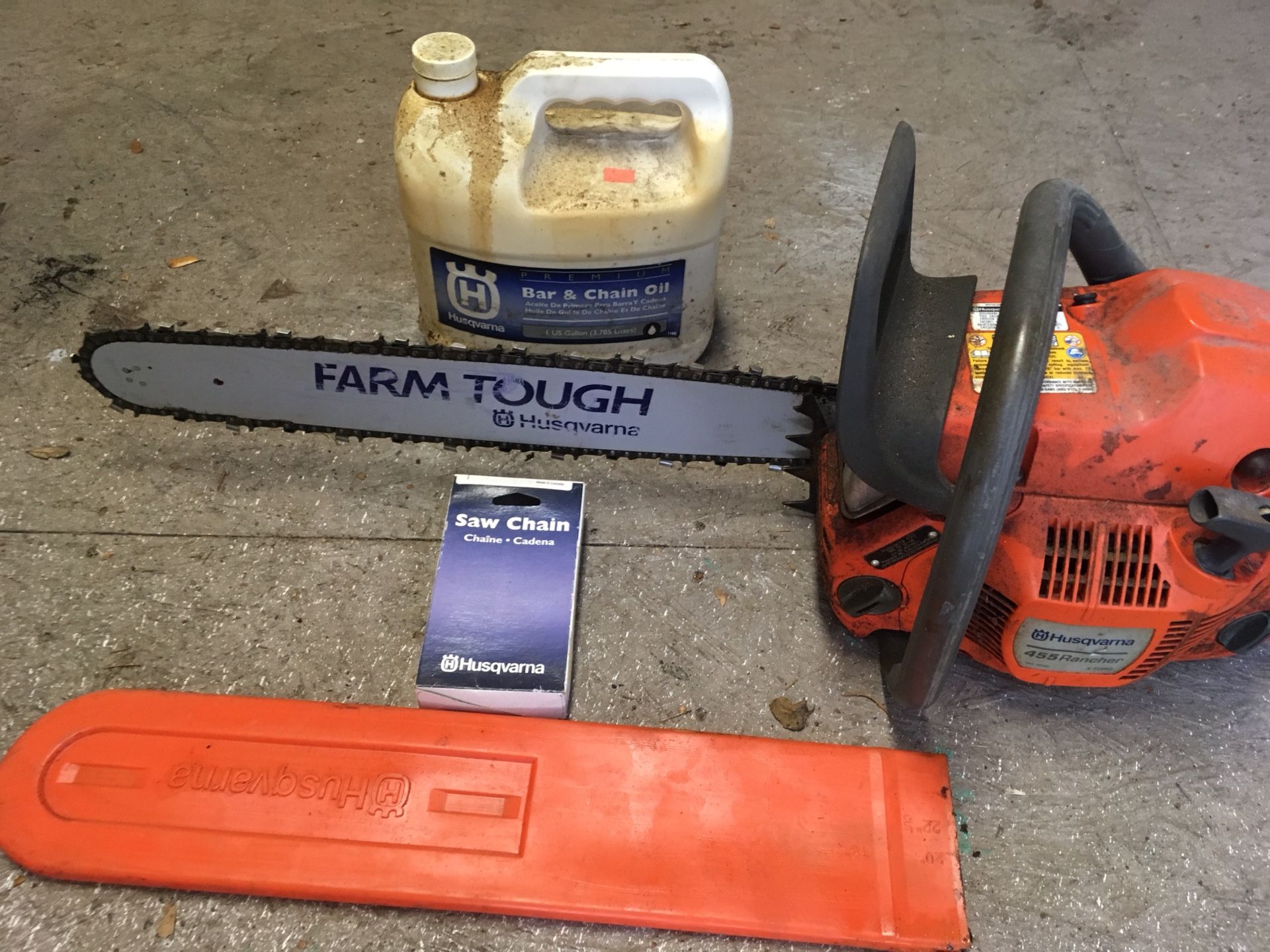 455 rancher 2024 20 inch bar