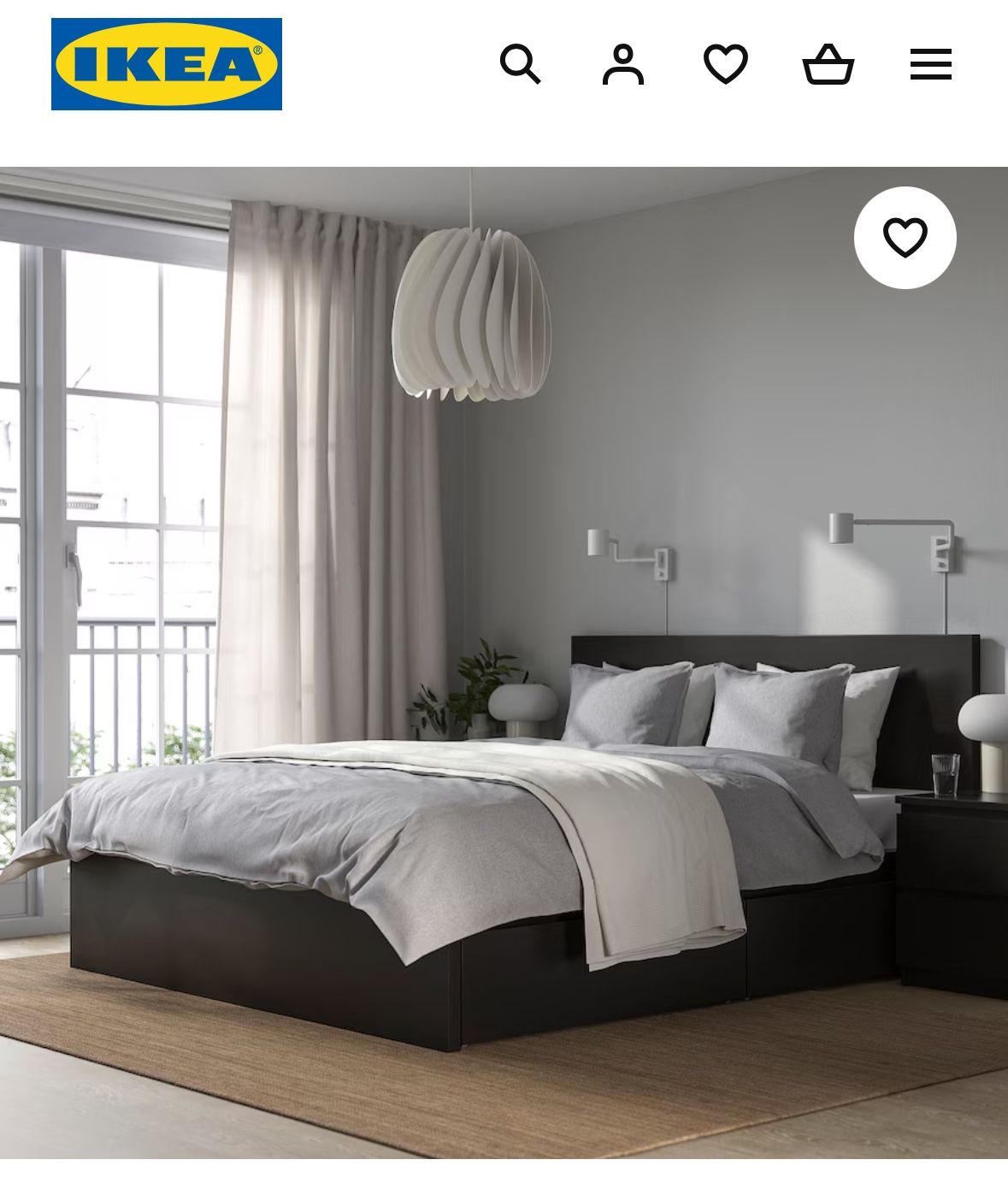 Queen Bed From IKEA With 4 Draw Storage