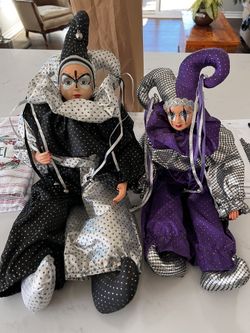 Vintage Porcelain Clowns 1(contact info removed)