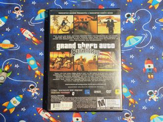 Grand Theft Auto: San Andreas GTA Sony PlayStation 2 PS2 with case and  manual