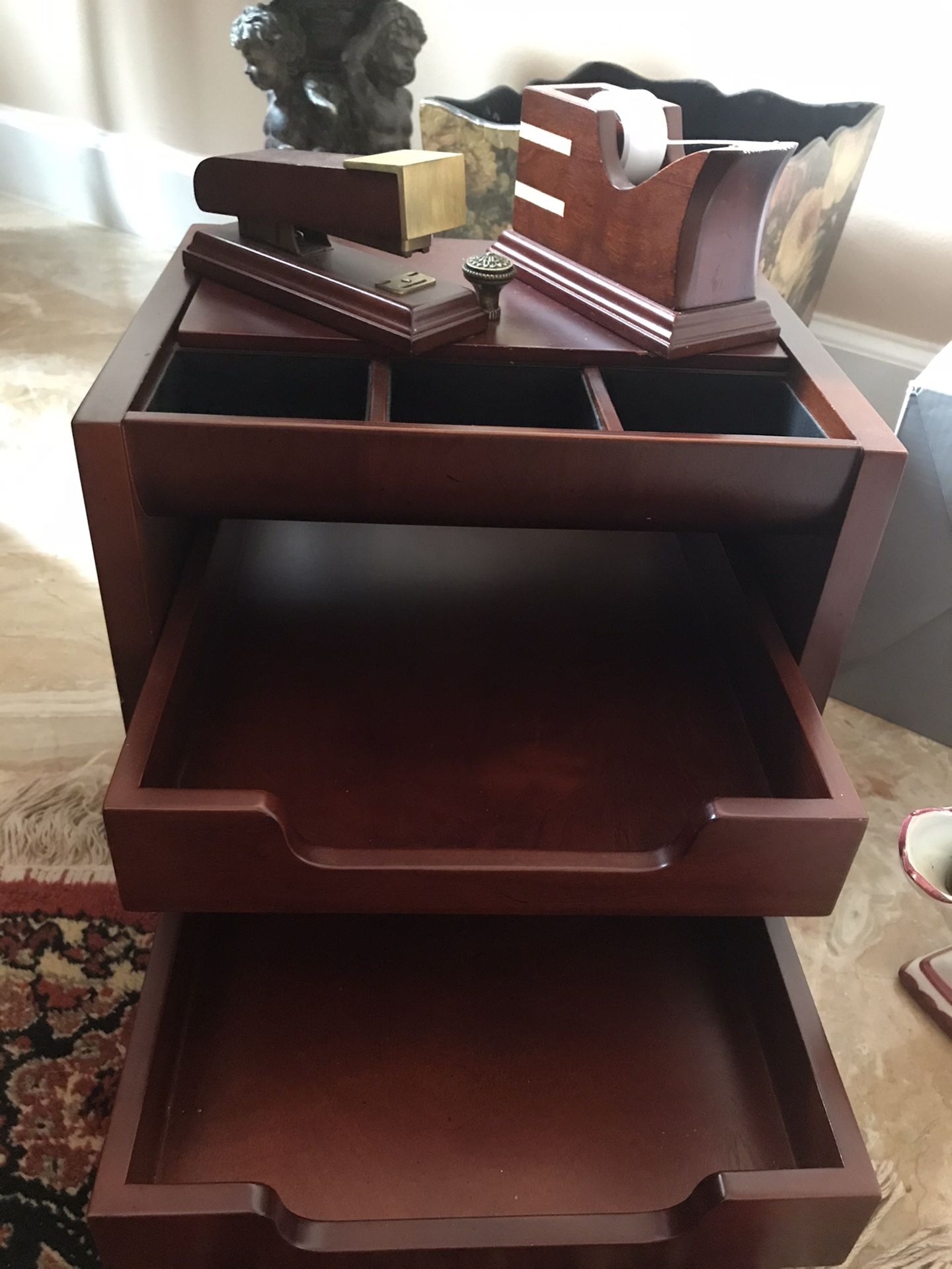 Paper holder set for desk