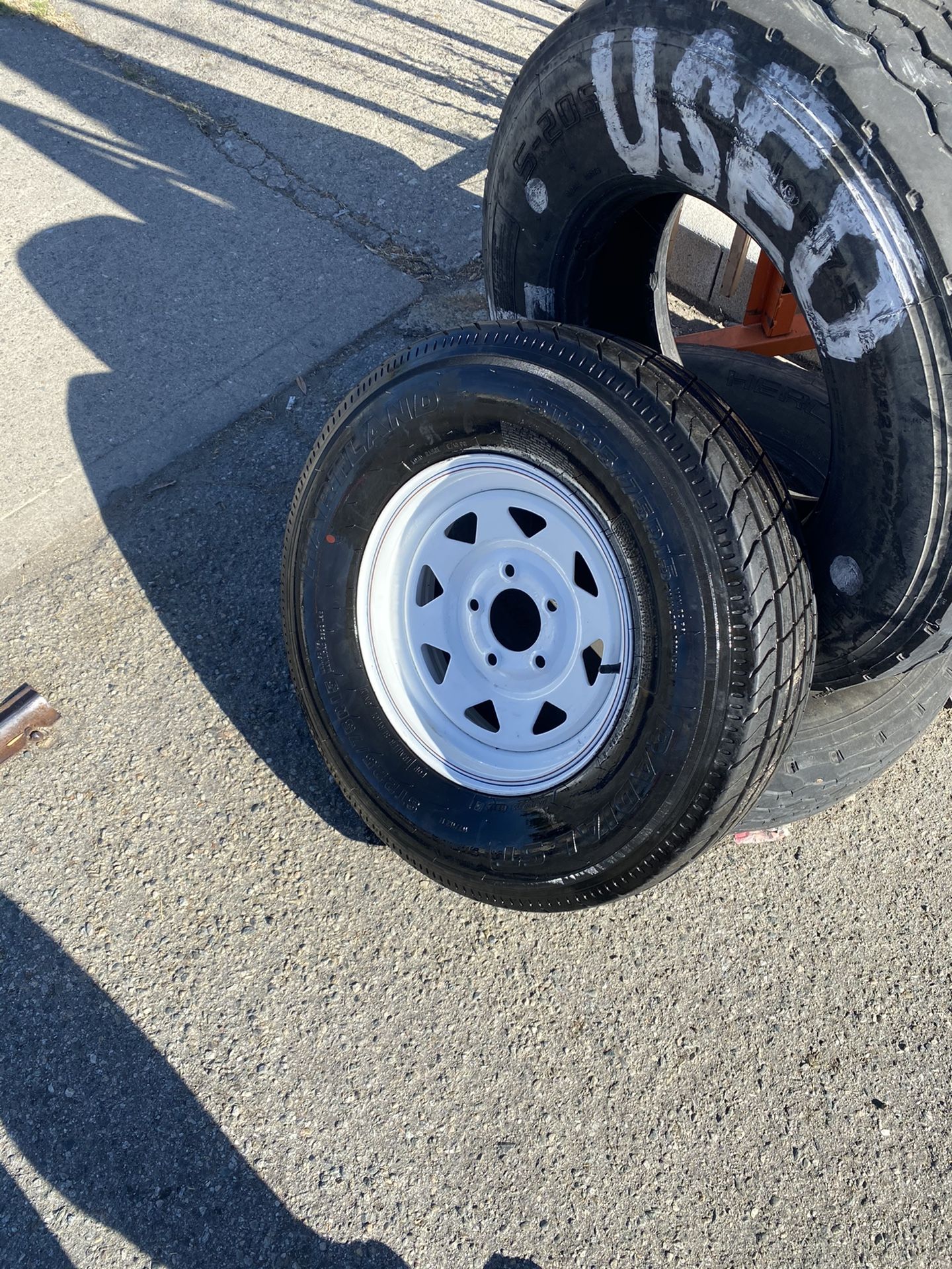 Trailer Tire Rim