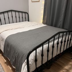 Bed Frame And Mattress 