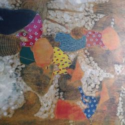 Oriental painting signed by artist