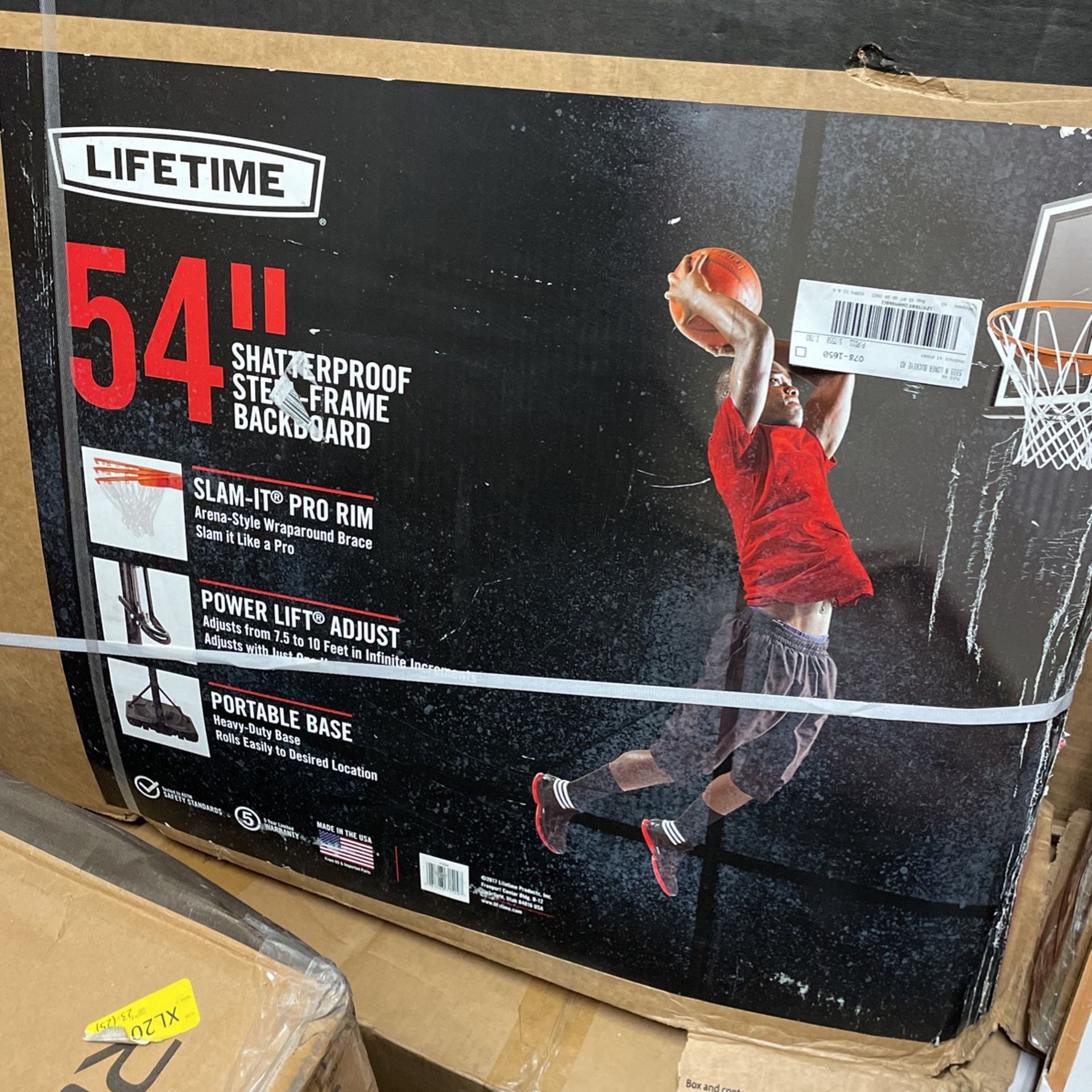 54’’ Lifetime Basketball Hoop Rim Basket
