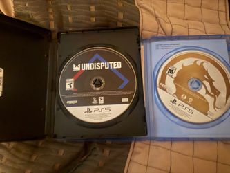 boxing undisputed $20 a game Mortal Kombat one and boxing undisputed $20 a game
