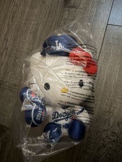 Dodgers Hello Kitty Plush 50th Anniversary
